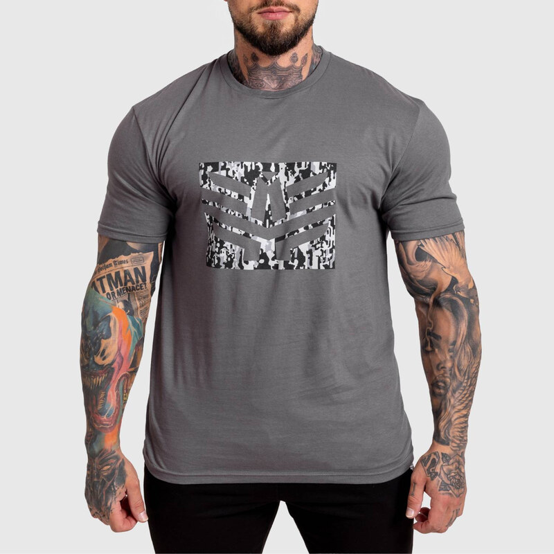 Pánské tričko Iron Aesthetics Tactical, šedé