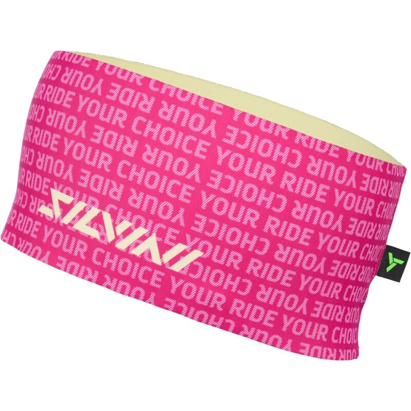 Unisex čelenka Silvini Agri růžová/černá 108460883