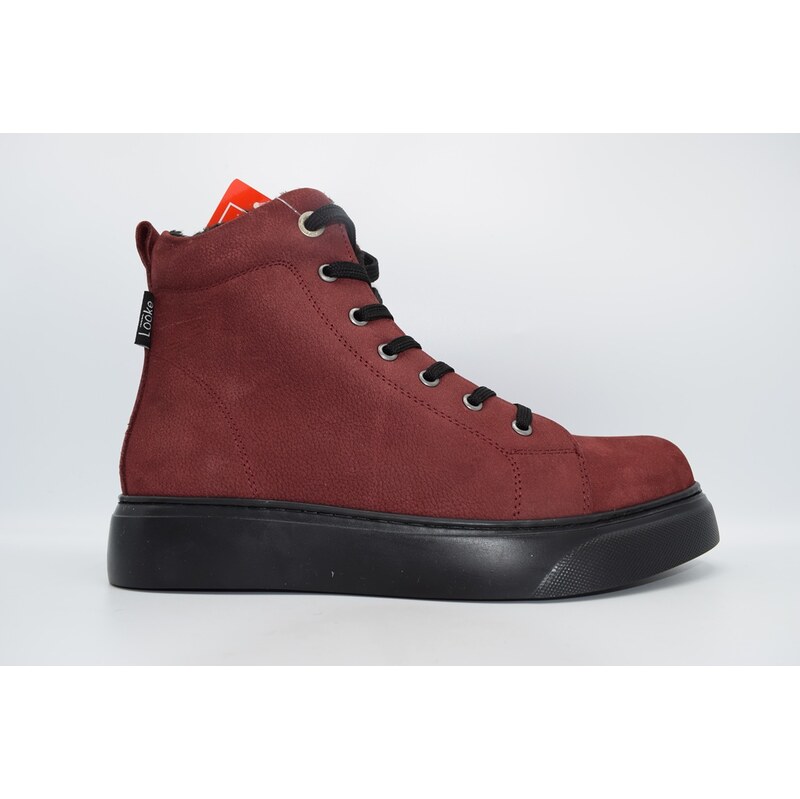 LOOKE dámská zimní obuv LYSIANE L1256_08 burgundy