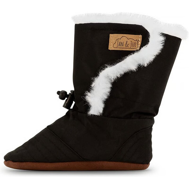 Jan & Jul zateplené capáčky s kožíškem / Stay-Put Winter Booties / BSW 108464088