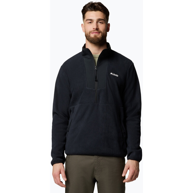 Pánská mikina Columbia Sequoia Grove Half Zip Fleece black