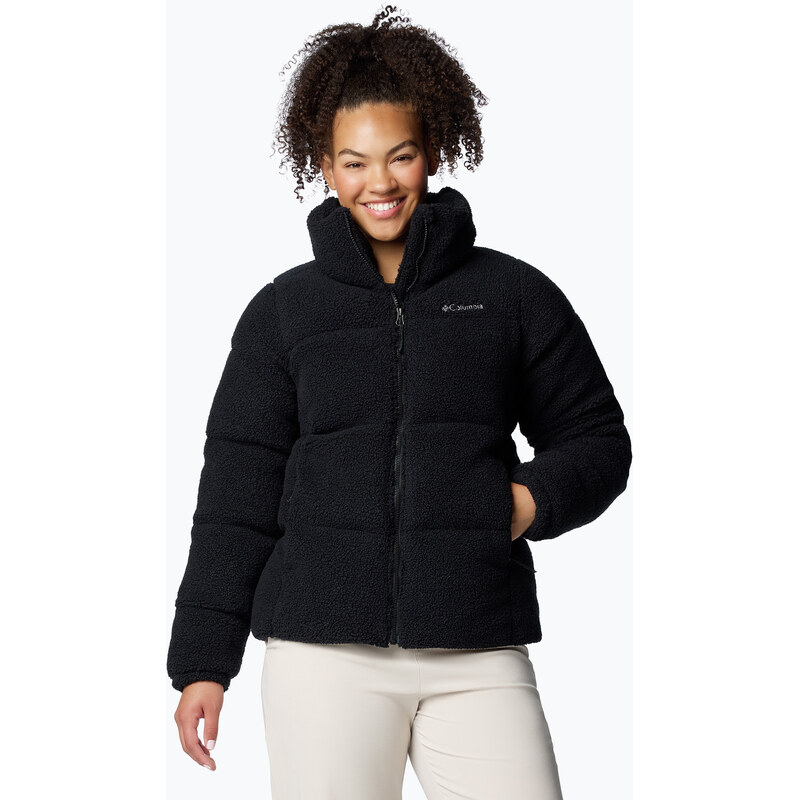 Dámská zateplená bunda Columbia Puffect Sherpa black
