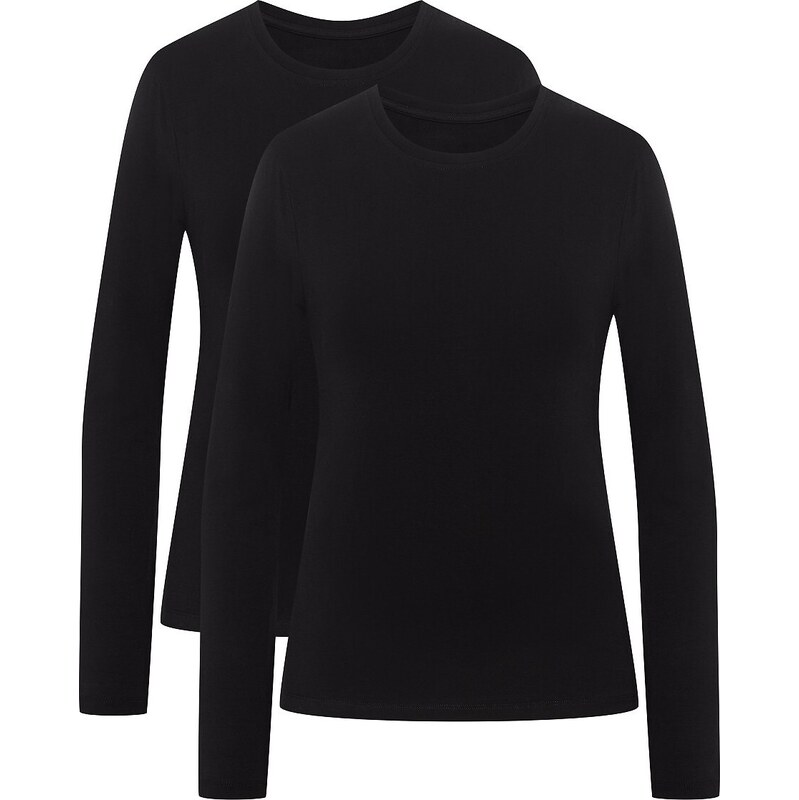 Henderson Ladies Klasické dámské viskózové tričko s dlouhým rukávem - 108467294