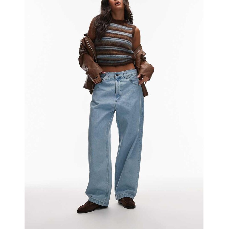 Carhartt WIP brandon loose straight fit jeans in heavy stone