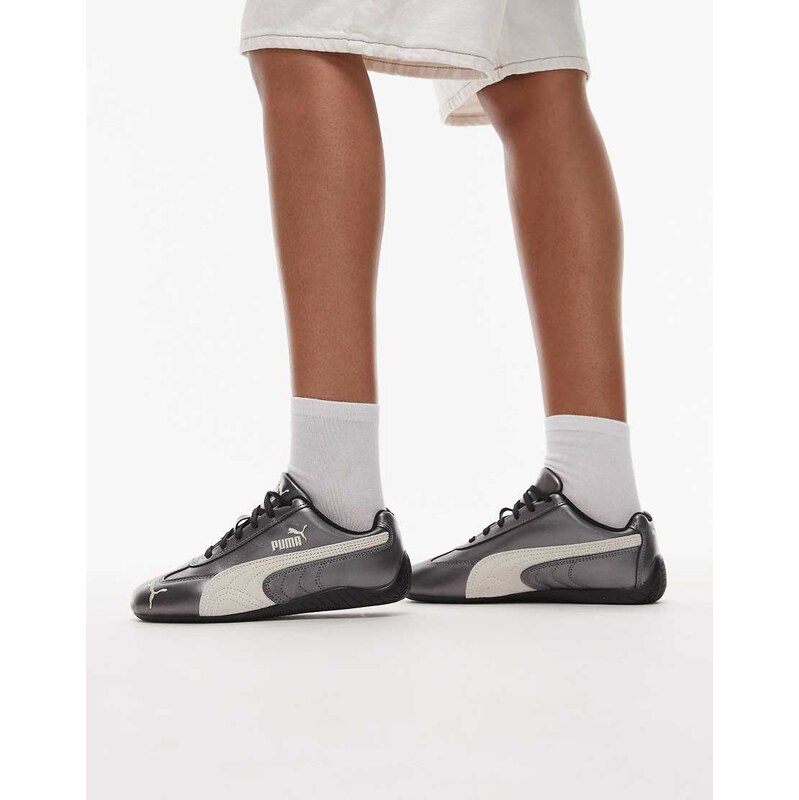 Puma Speedcat unisex trainers in metallic black