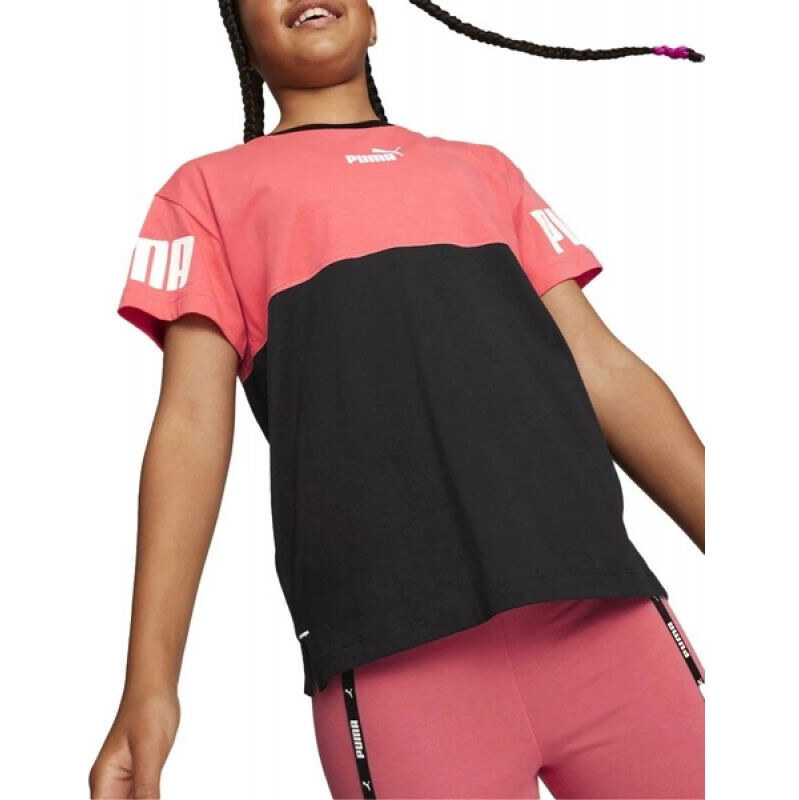 Tričko Puma Power Colorblock Jr 670204 35