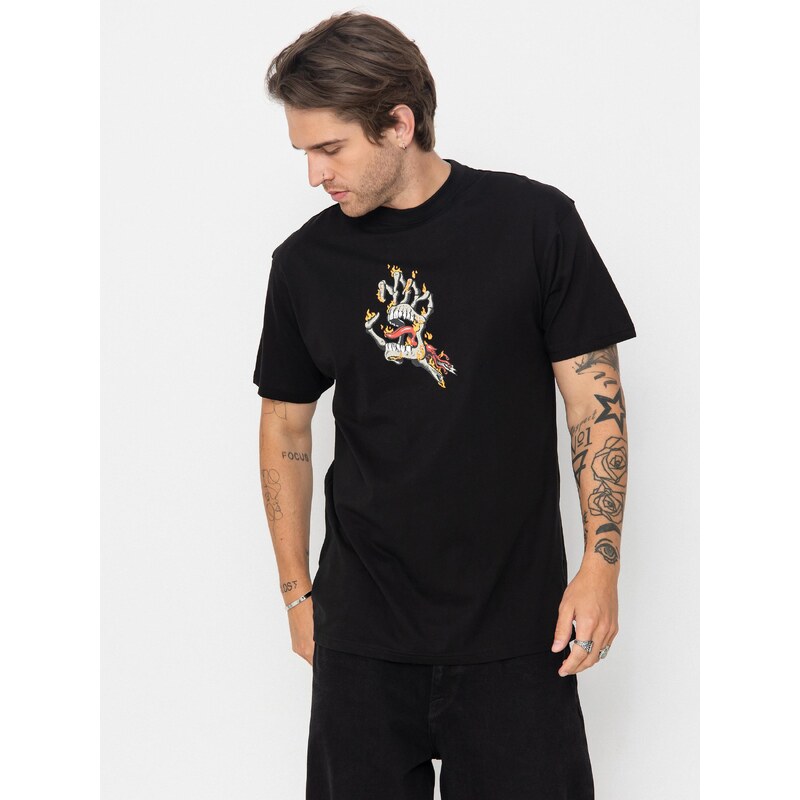 Santa Cruz Burnt Bone Hand (black)černá