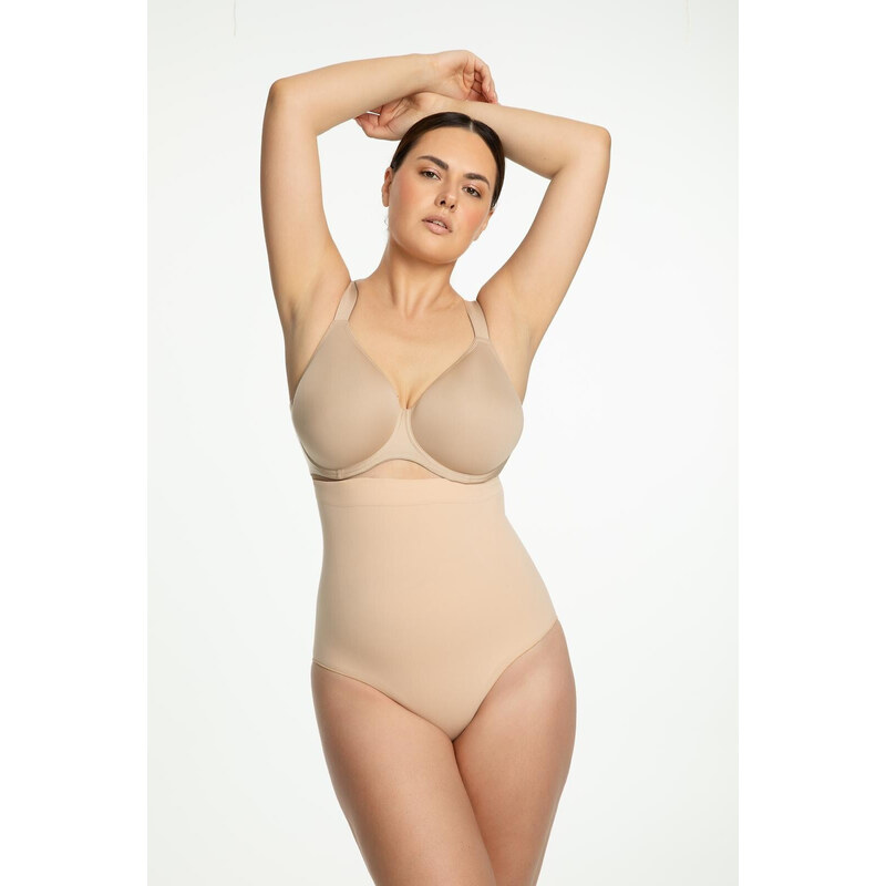 Julimex Kalhotky s vysokým pasem 441 bezešvé S-2XL 108469016