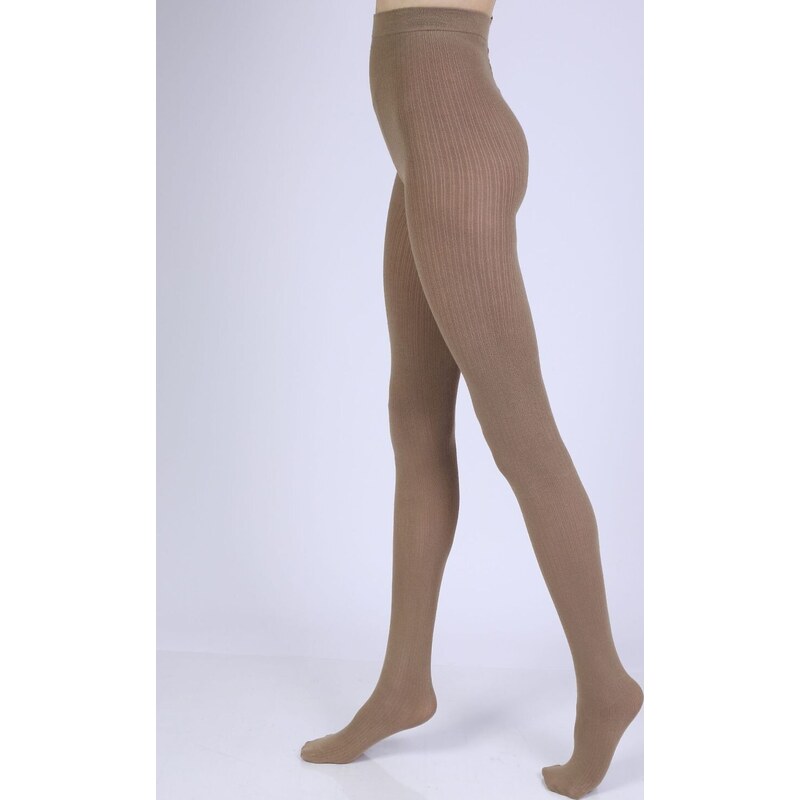 Teplé bavlněné punčochové kalhoty Knittex 12115 Agata Plus Modrá 108489724