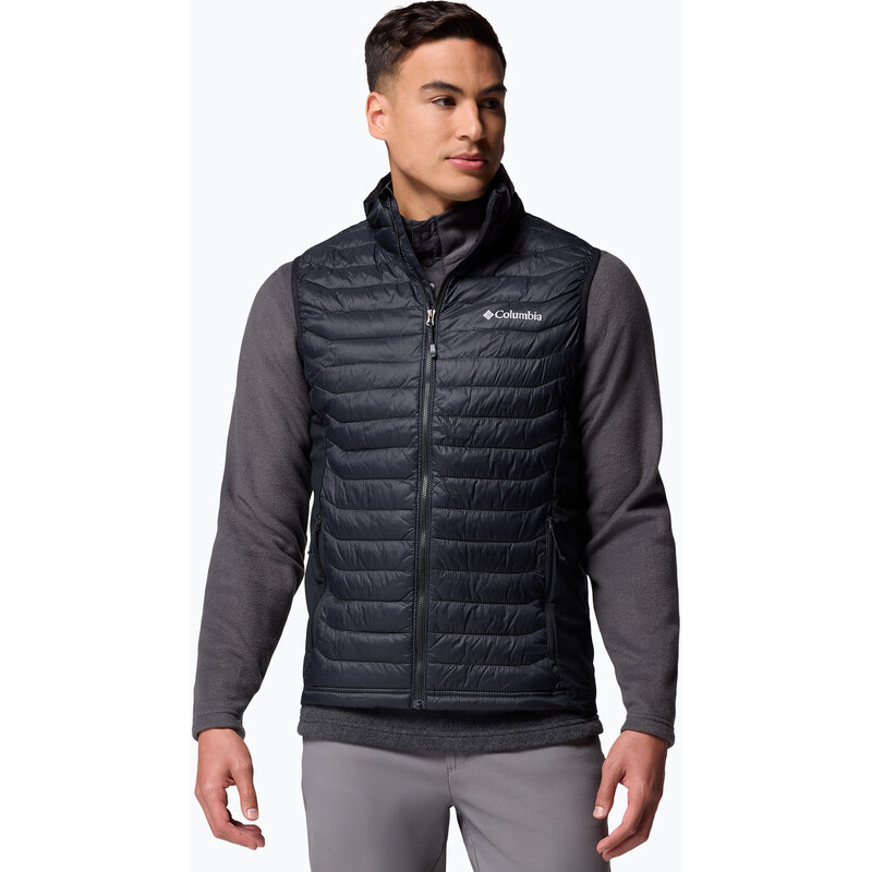 Pánská vesta Columbia Powder Pass Hybrid black