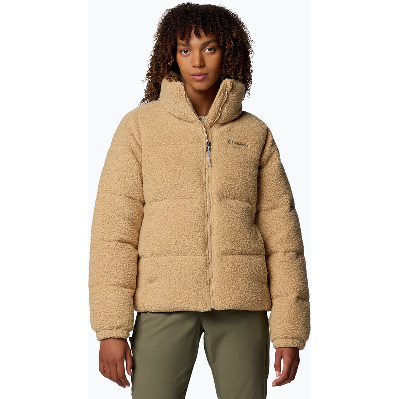 Dámská zateplená bunda Columbia Puffect Sherpa canoe