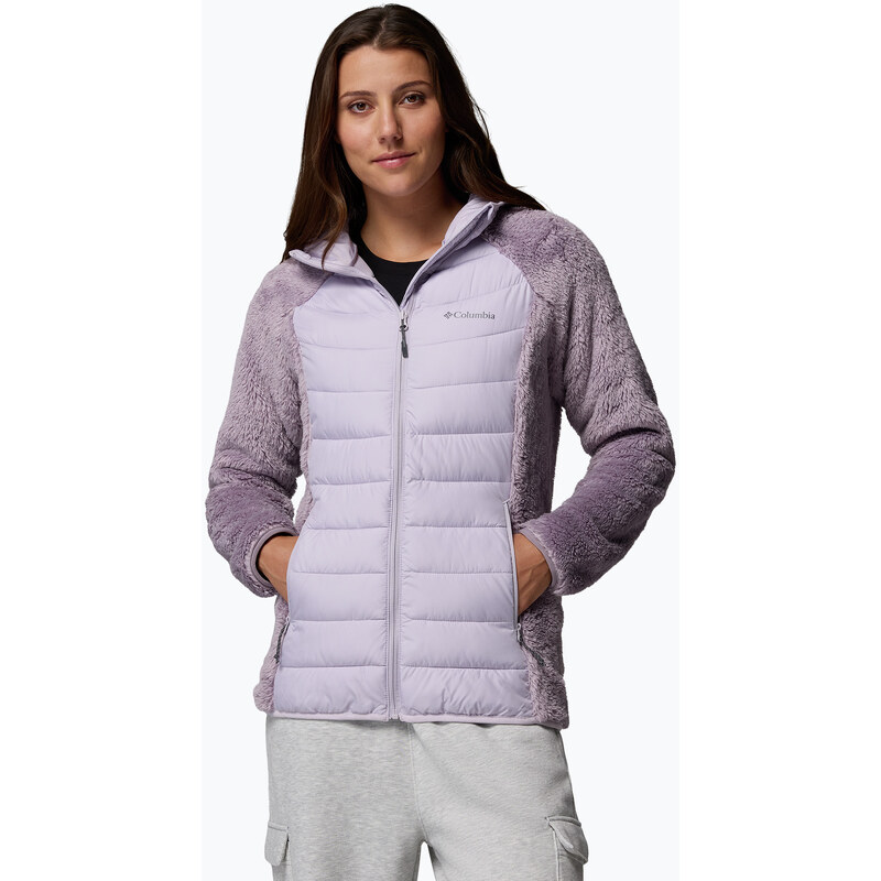 Dámská zateplená bunda Columbia Powder Lite II Sherpa Hybrid