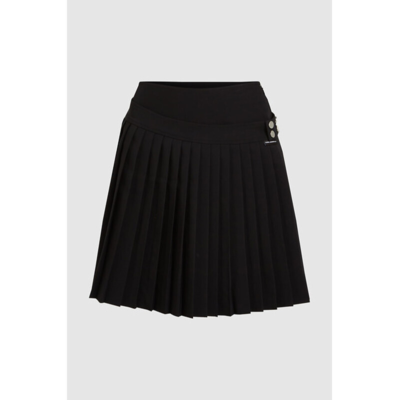 SUKNĚ KARL LAGERFELD LAYERED PLEATED SKIRT