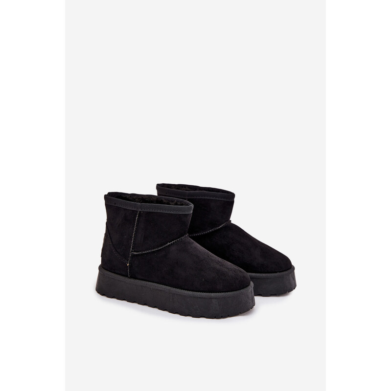 BIG STAR SHOES Dětské zimní boty s teplým kožíškem