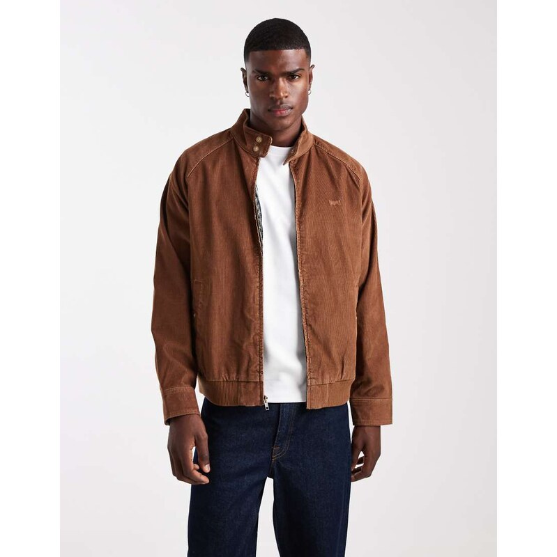 Levis baker harrington jacket in tan-Brown