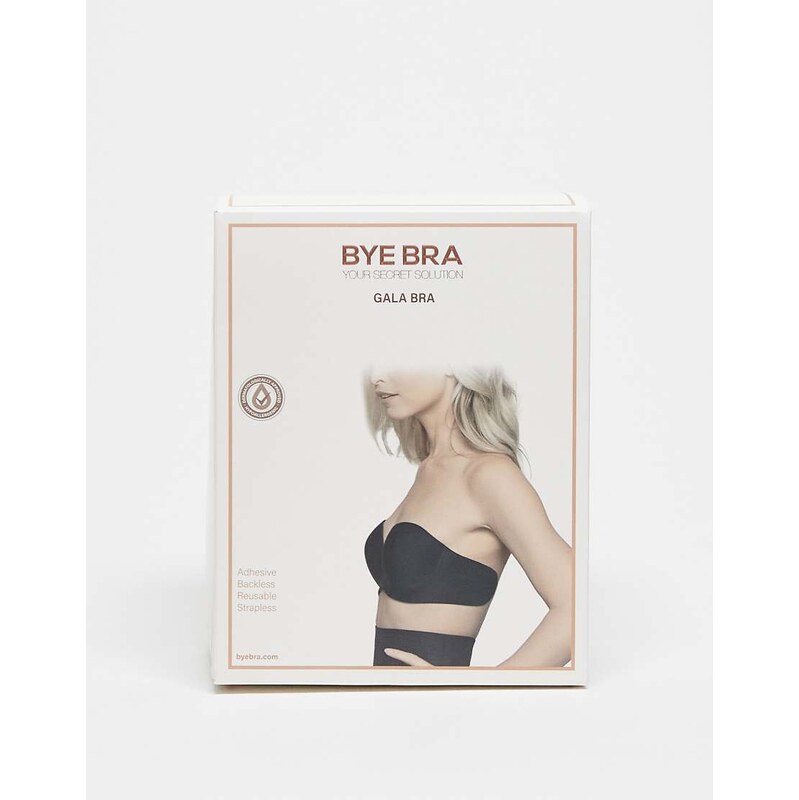 Bye Bra Gala backless and strapless stick on bra in black 115740625