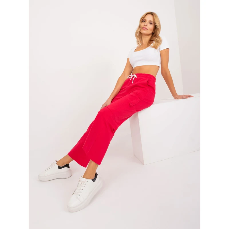 FPrice Tepláky RV DR 9676.89 červená