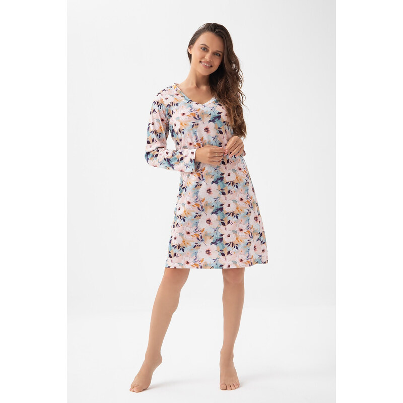 Dámská košile Luna 288 long/r 3XL Z25/26 113456162