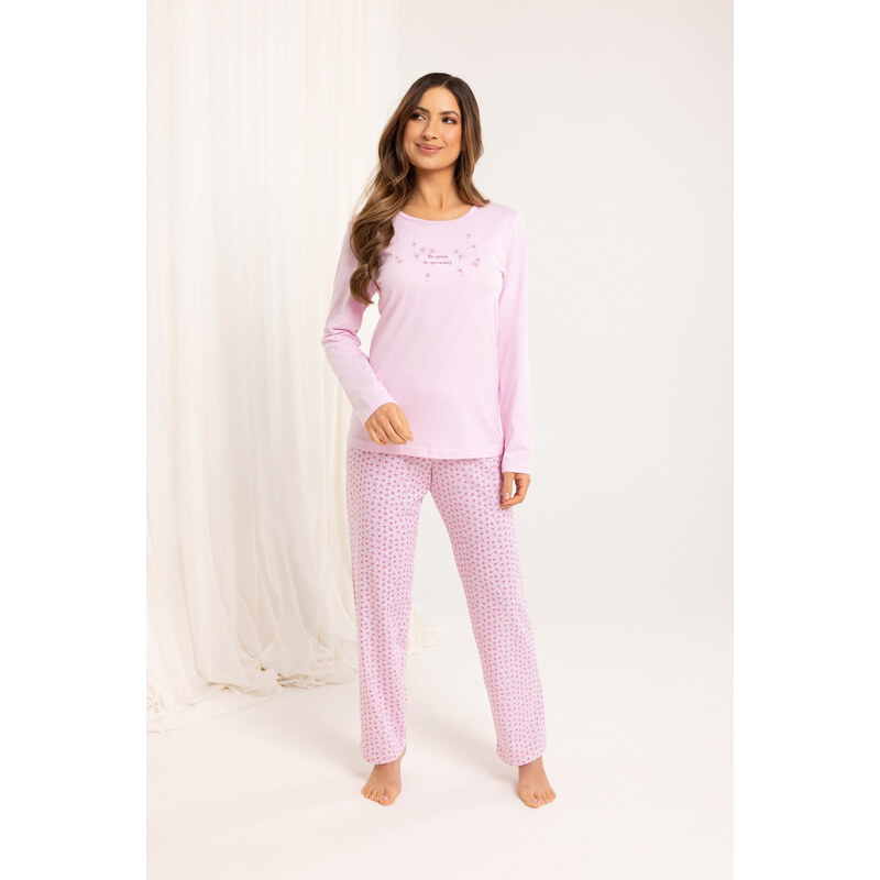 Pyžamo Regina 708 long/r 2XL-3XL Z25/26 dámské 113456203