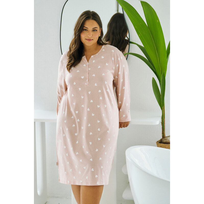 Taro 3469 NOČNÍ KOŠILE NORI 2XL-4XL
