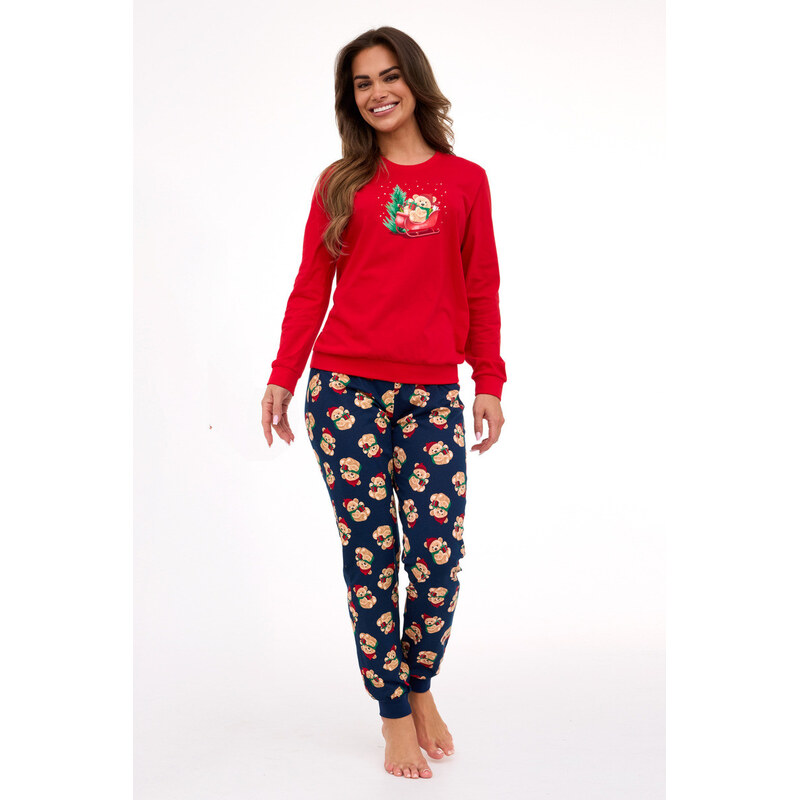 Cornette DÁMSKÉ PYŽAMO DR 671/422 TEDDY 113456671