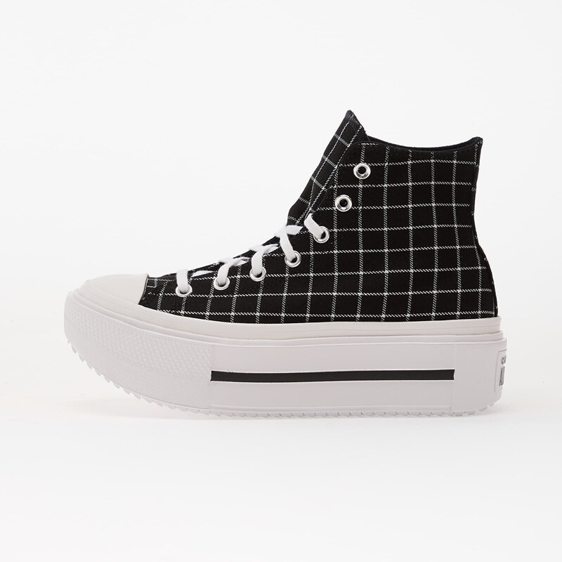 Converse Chuck Taylor All Star Lift Double Stack Platform Plaid
