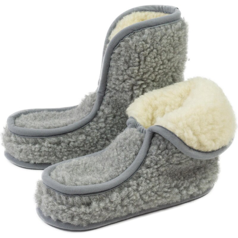 Kampol Ponožky z merino vlny Granny grey velikost 39-40 Rehabilitační 106265477