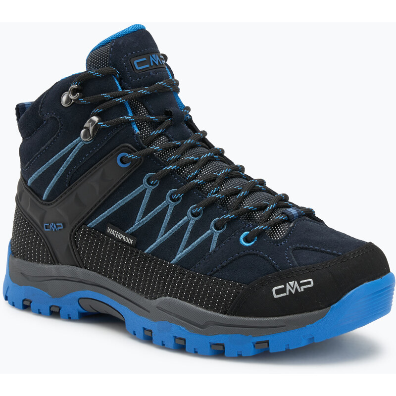 Juniorské trekové boty CMP Rigel Mid Wp B.Blue/Bluestone/Royal