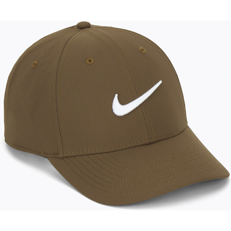 Kšiltovka Nike Dri-FIT Club mosswood brown/white