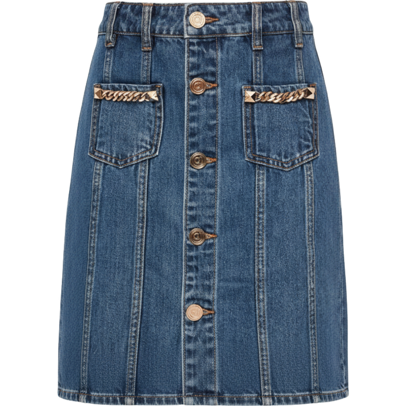 GAUDI Denim Blue sukně