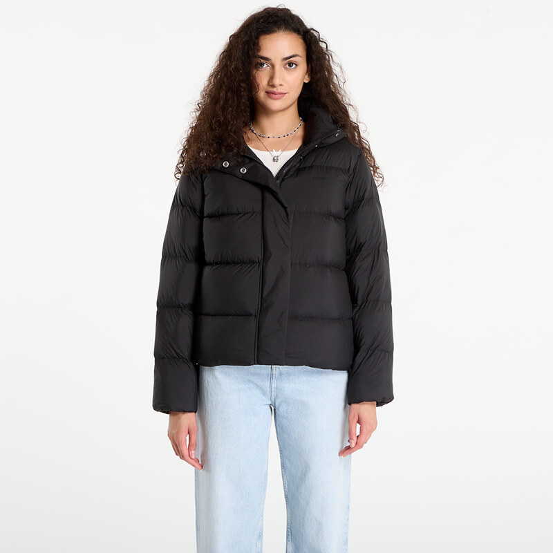 Bunda Tommy Hilfiger Down Hooded Puffer Jacket Black XL