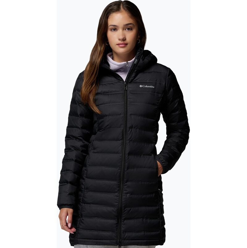 Dámský péřový kabát Columbia Lake 22 II Down Long Hooded black