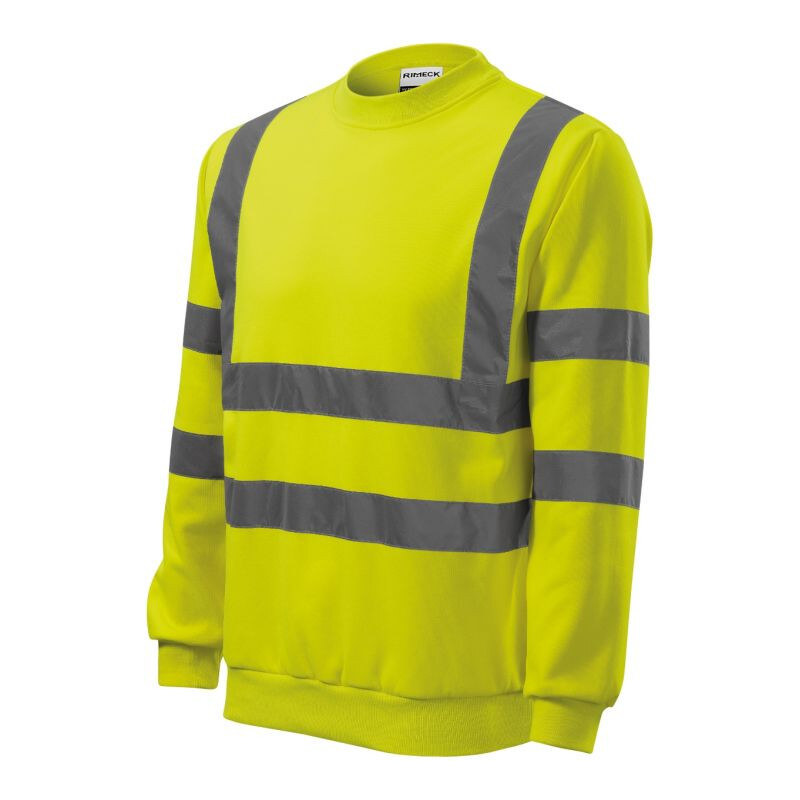 Rimeck Unisex mikina HV Essential (fluorescenční žlutá)
