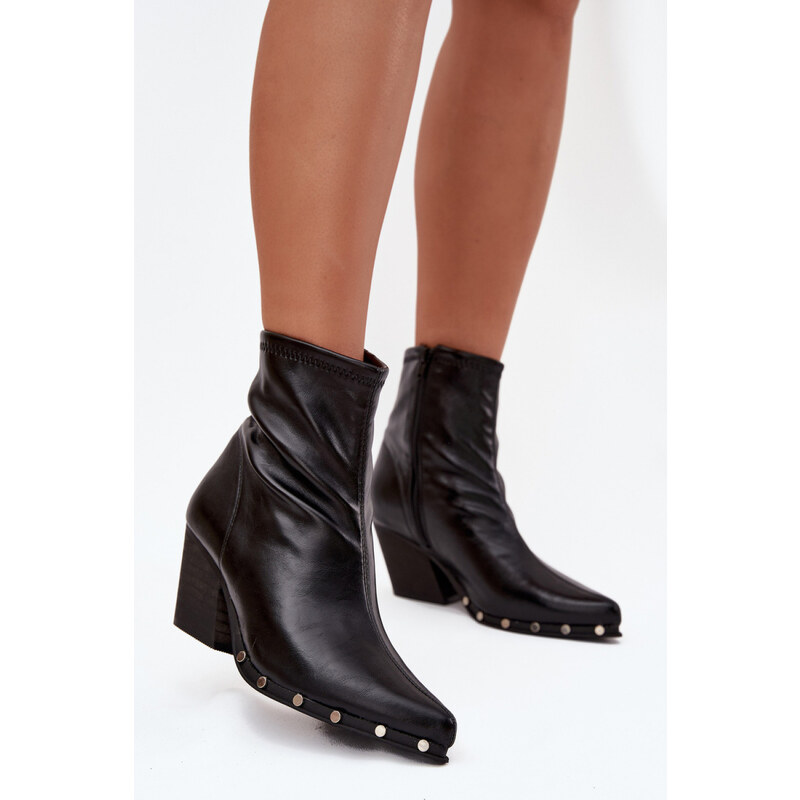 Boty na podpatku model 217499 Step in style