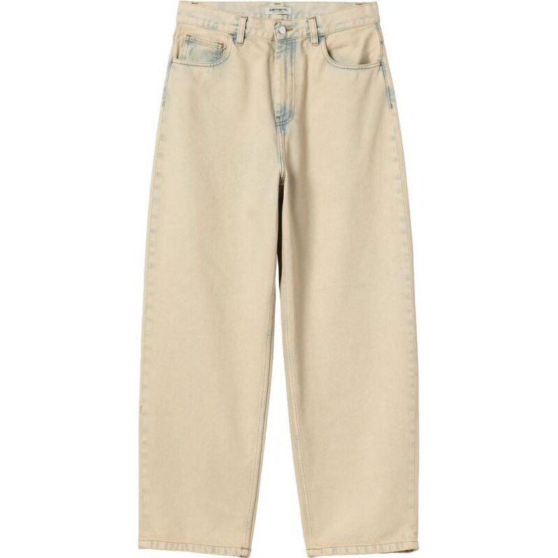 KALHOTY CARHARTT WIP Brandon 5-Pocket De - béžová - 108491852