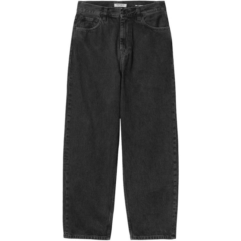 KALHOTY CARHARTT WIP Brandon 5-Pocket De - černá - 108491861