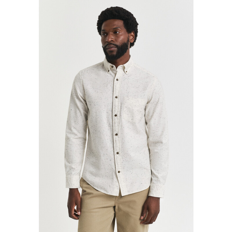 KOŠILE GANT REG NEPS FLANNEL SHIRT CREAM