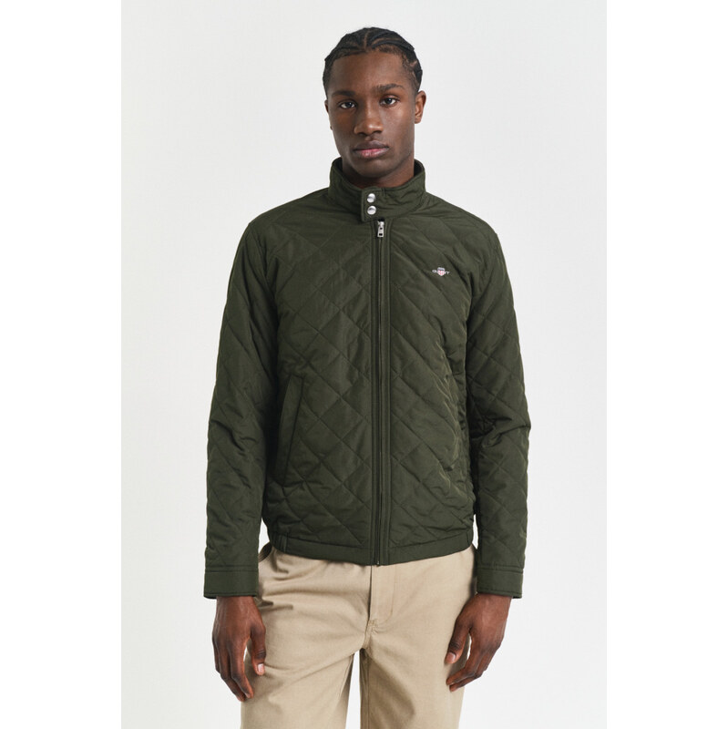 BUNDA GANT QUILTED WINDCHEATER GREEN LAGOON
