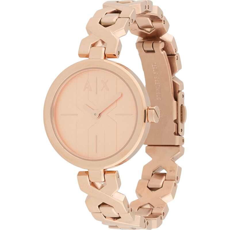 ARMANI EXCHANGE Analogové hodinky růžově zlatá 108493526