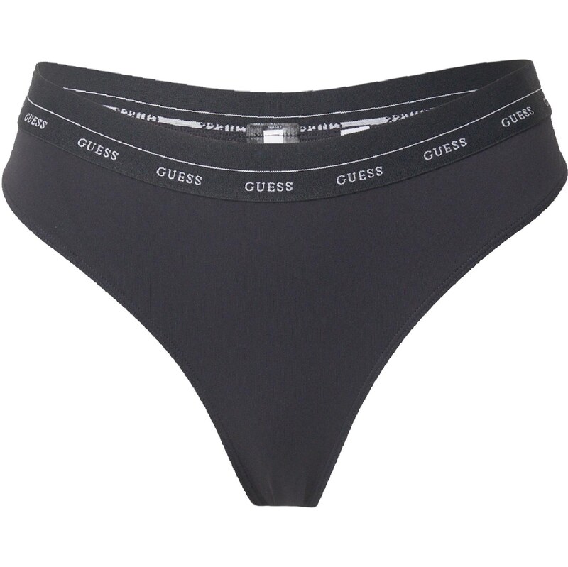 GUESS Tanga MATILDE černá / bílá