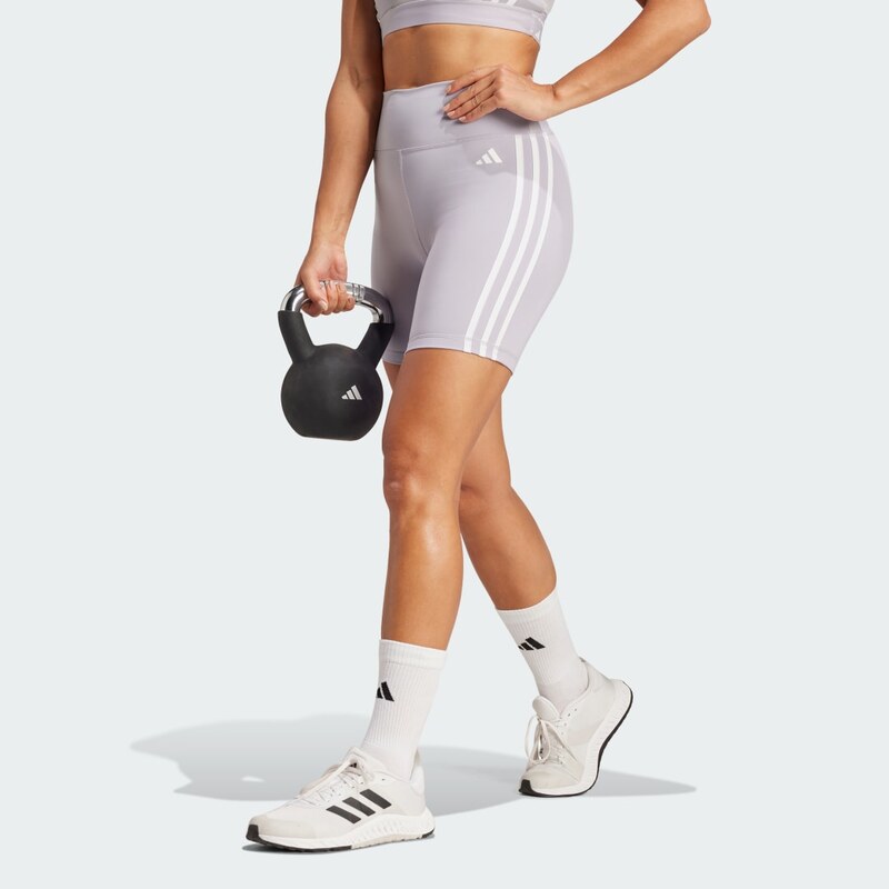 Adidas Legíny Training Essentials 3-Stripes High-Waisted Short 108493802