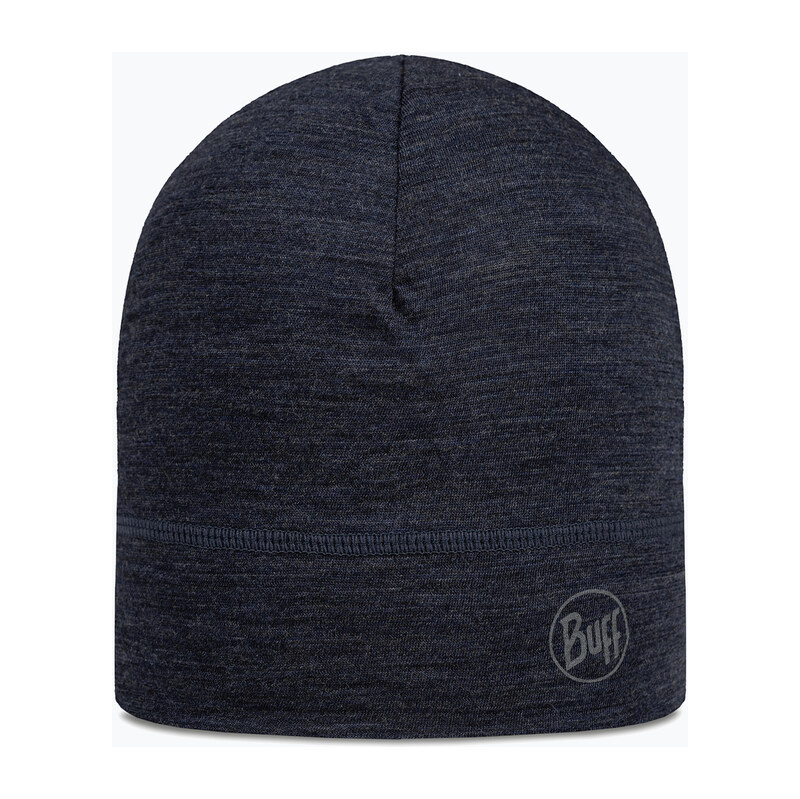 Čepice BUFF Lightweight Merino Wool jednobarevný night blue