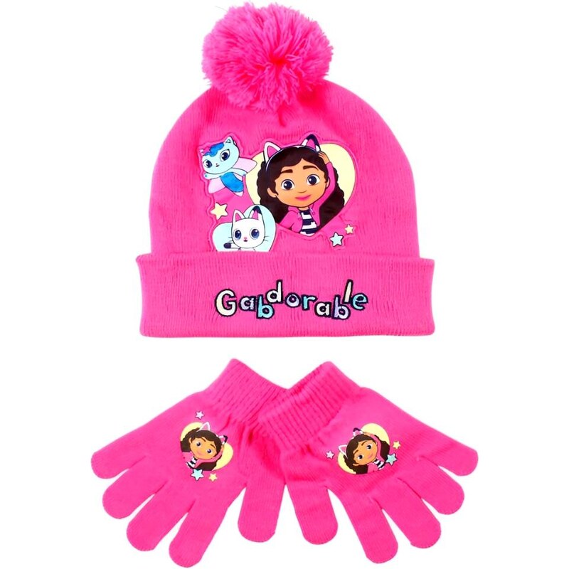 Ostatní GABBYS DOLLHOUSE zimní set růžový GB 5238150 108495356