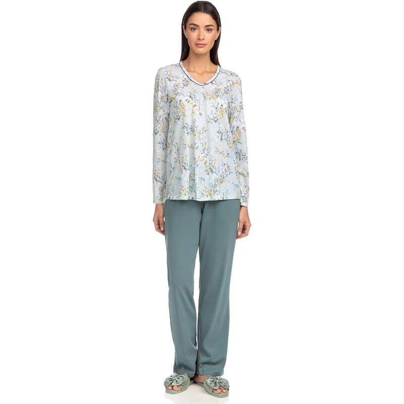 Vamp - Klasické dámské pyžamo Tina 15023 - Vamp gray fairy s 113449195