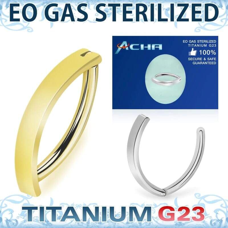 Achadirect Titanový banánek G23 – sterilizovaný EO plynem (zlatý nebo 108496407