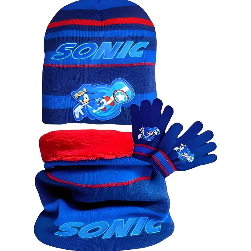 Sonic zimní set tmavý SON23-1865 108496432