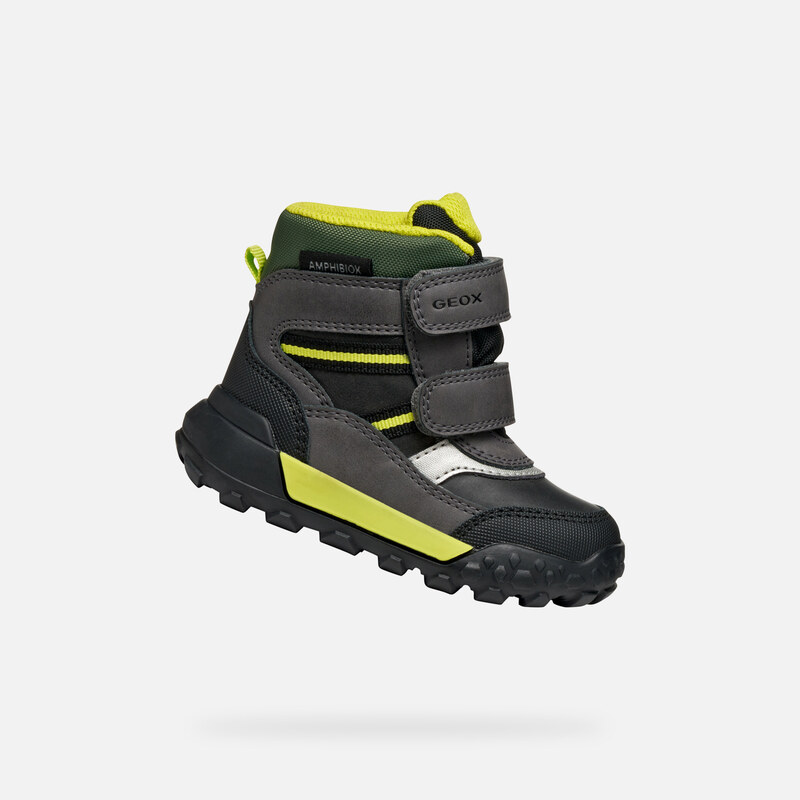 Chlapci první kroky Geox Trekkyup ABX Černá - Kluci