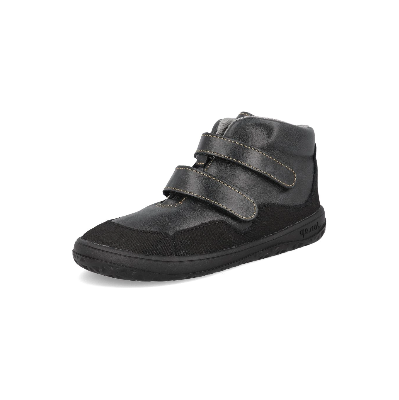 Dětské celoroční barefoot boty Jonap Bella mv černá slim
