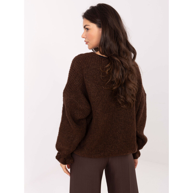 RUE PARIS Sweater-MI-SW-0904.82-dark brown