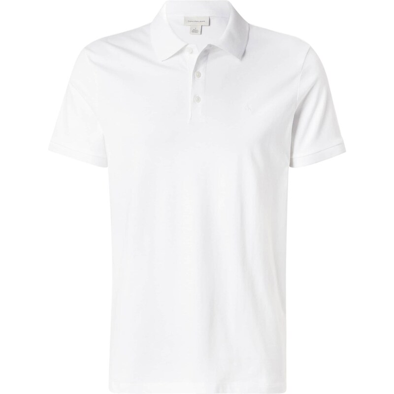 Calvin Klein Jeans Tričko CLASSIC bílá